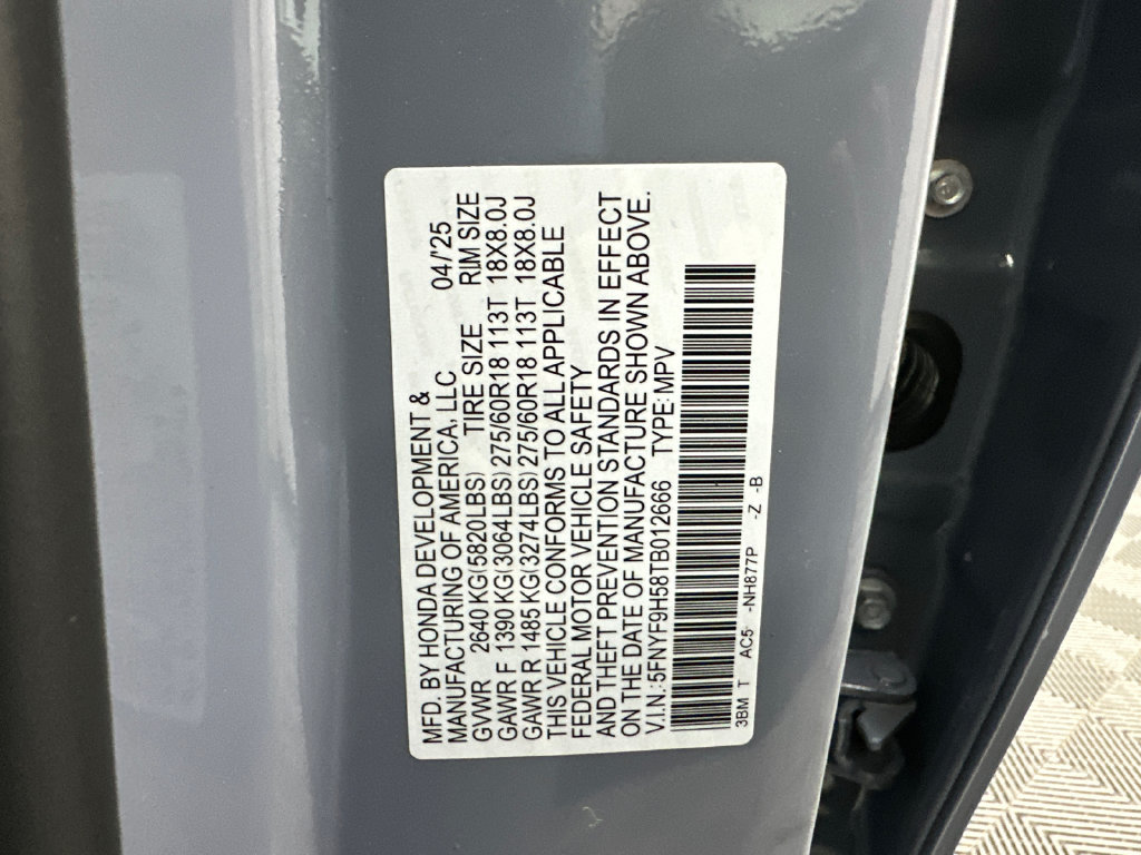 New 2026 Honda Passport TrailSport image 36