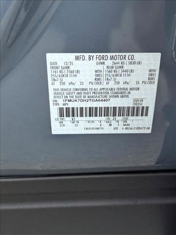 New 2026 Ford Explorer Active w/ Active Comfort Package image 16