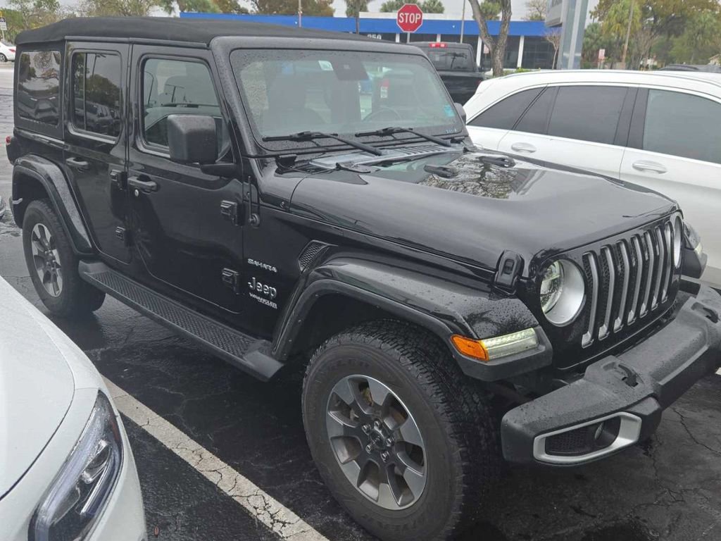 Used 2022 Jeep Wrangler Unlimited Sahara w/ LED Lighting Group image 3