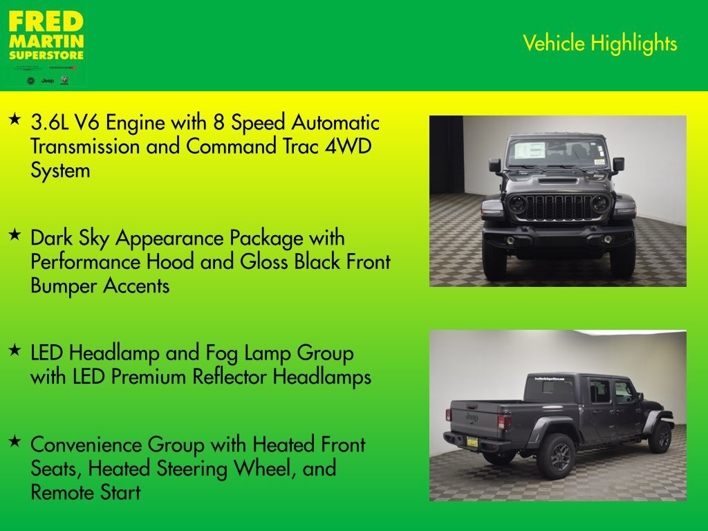 New 2026 Jeep Gladiator Sport AWD/4WD image 7