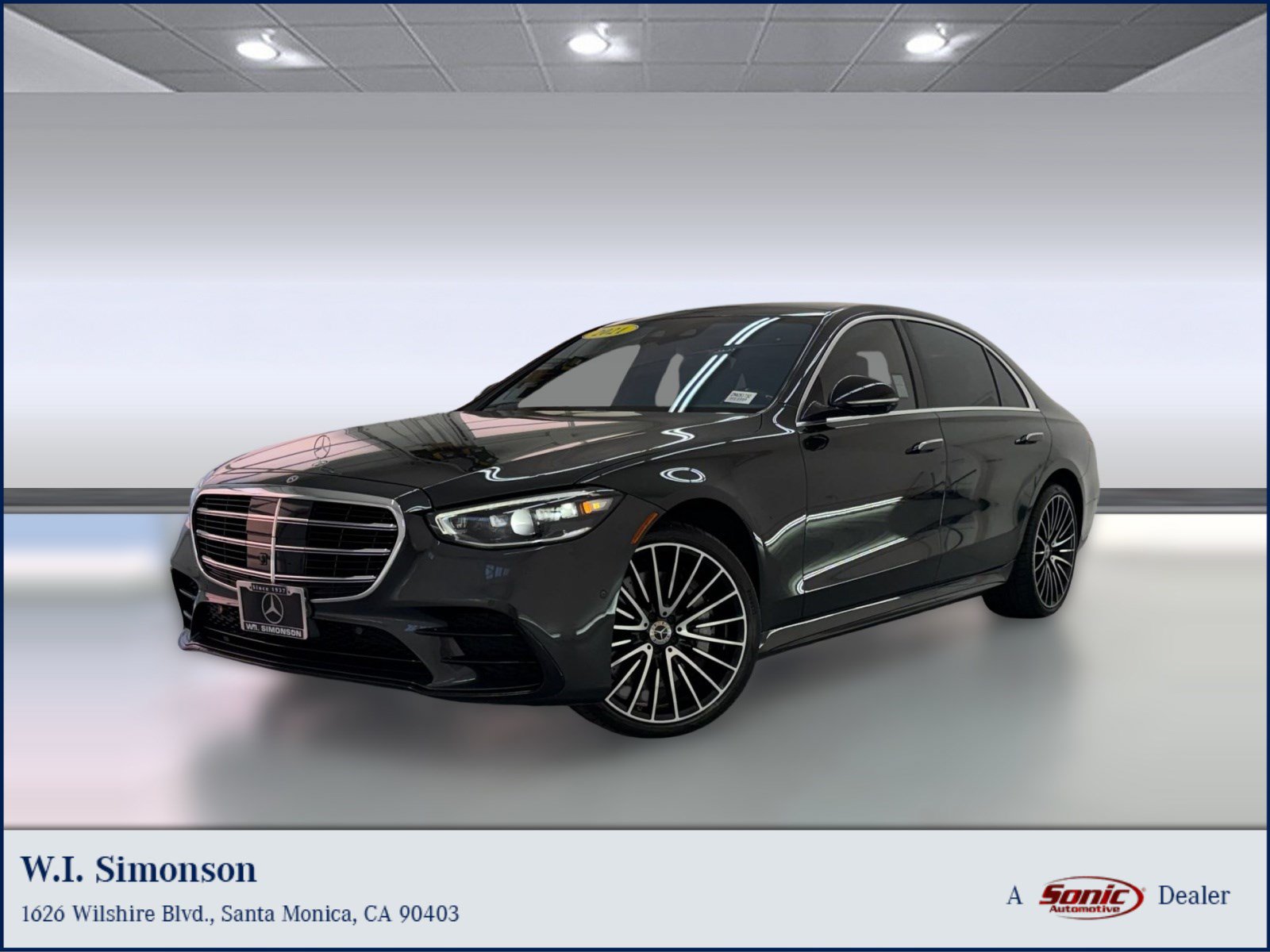 Used 2021 Mercedes-Benz S 580 4MATIC Sedan image 1
