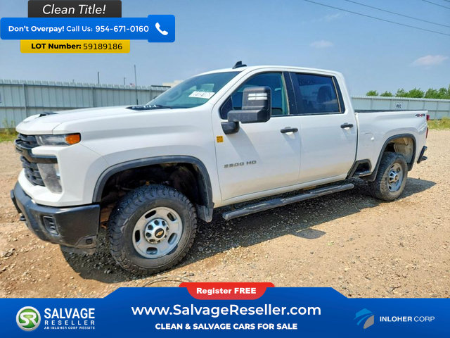Used 2024 Chevrolet Silverado 2500 W/T w/ WT Convenience Package AWD/4WD image 1