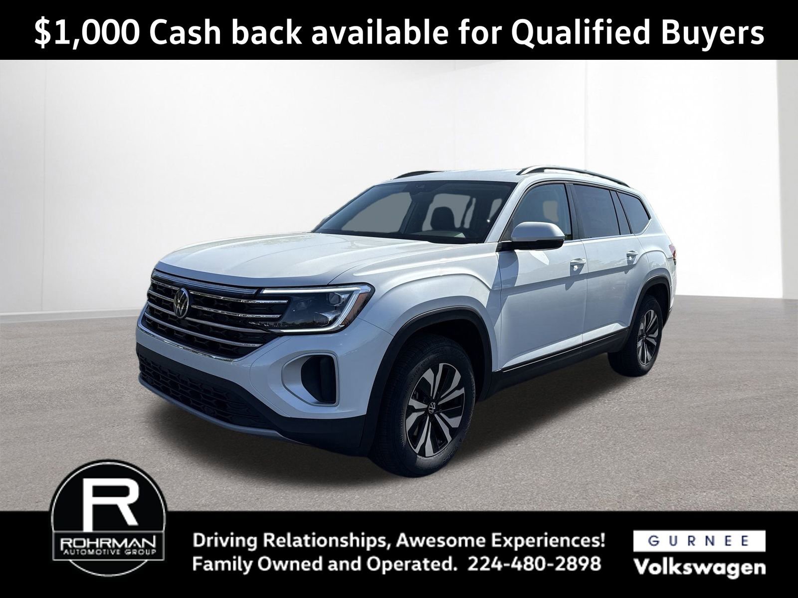 New 2026 Volkswagen Atlas SE video 1