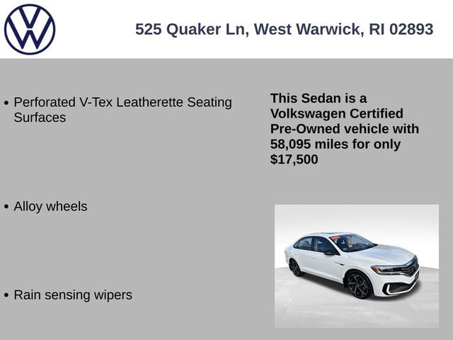 Certified 2020 Volkswagen Passat 2.0T R-Line image 19