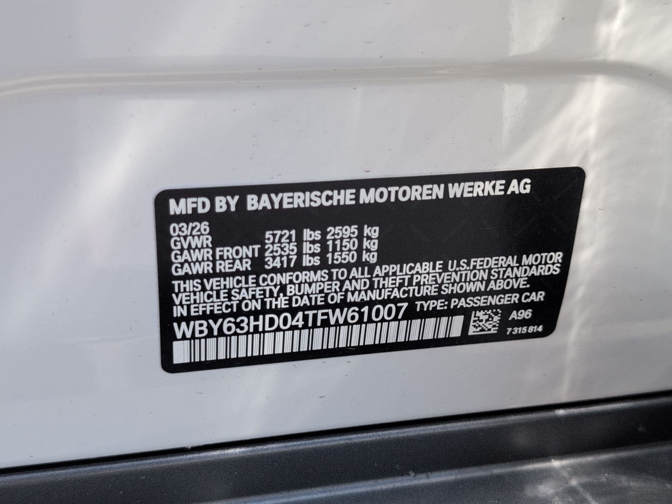 New 2026 BMW i4 eDrive40 w/ Parking Assistance Package RWD image 35