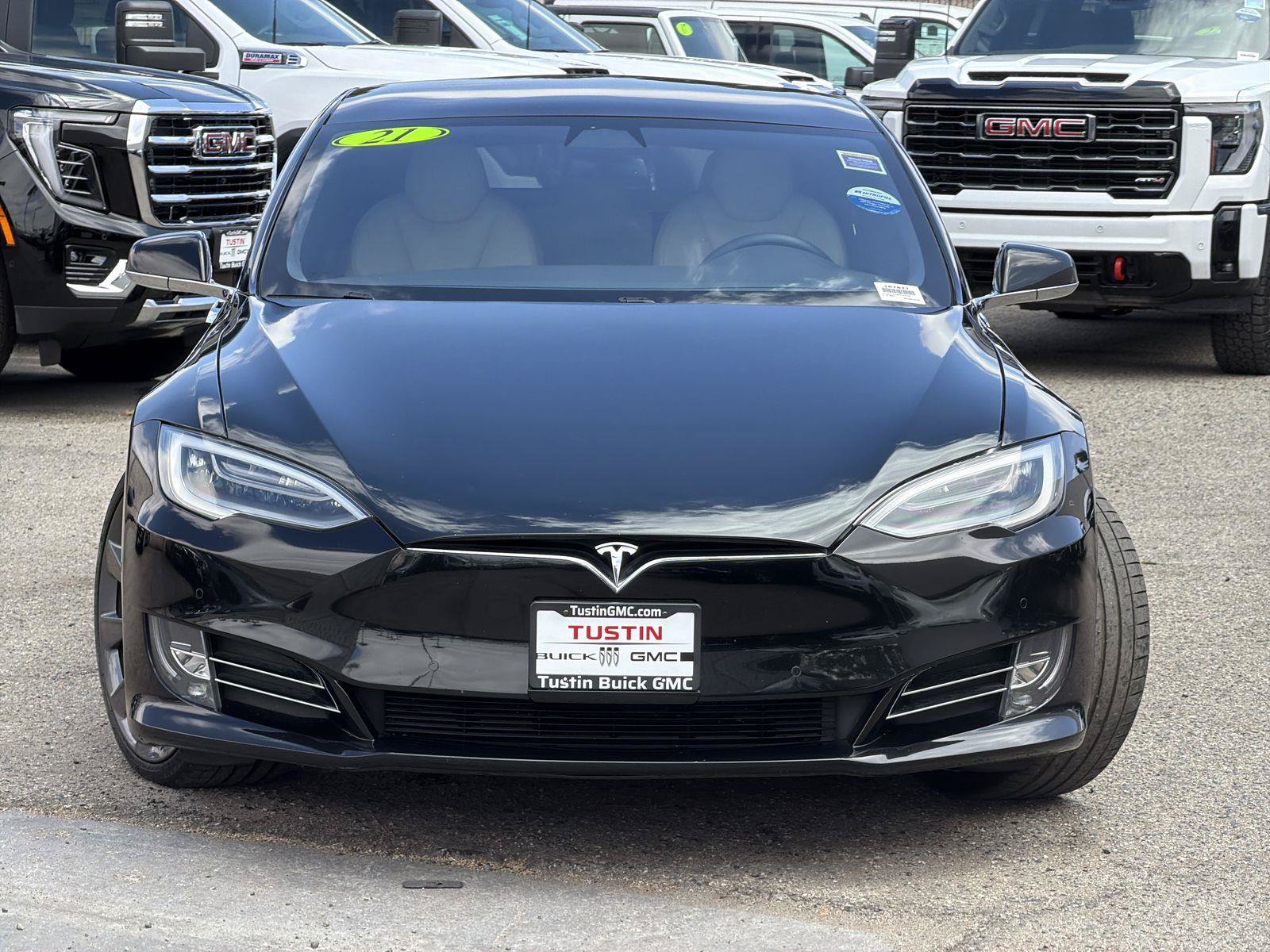 Used 2021 Tesla Model S Long Range Plus AWD/4WD image 2