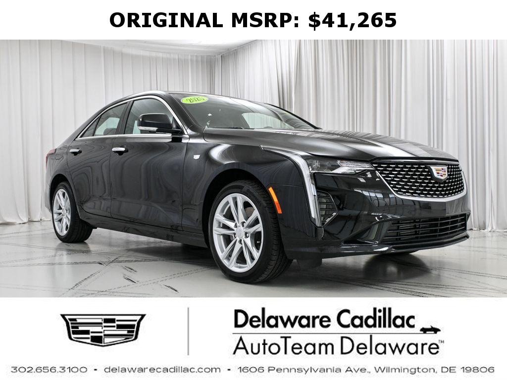 Certified 2025 Cadillac CT4 Luxury w/ Sun And Sound Package