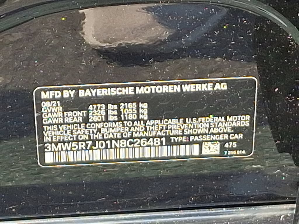 Used 2022 BMW 330i xDrive Sedan w/ Driving Assistance Package AWD/4WD image 29