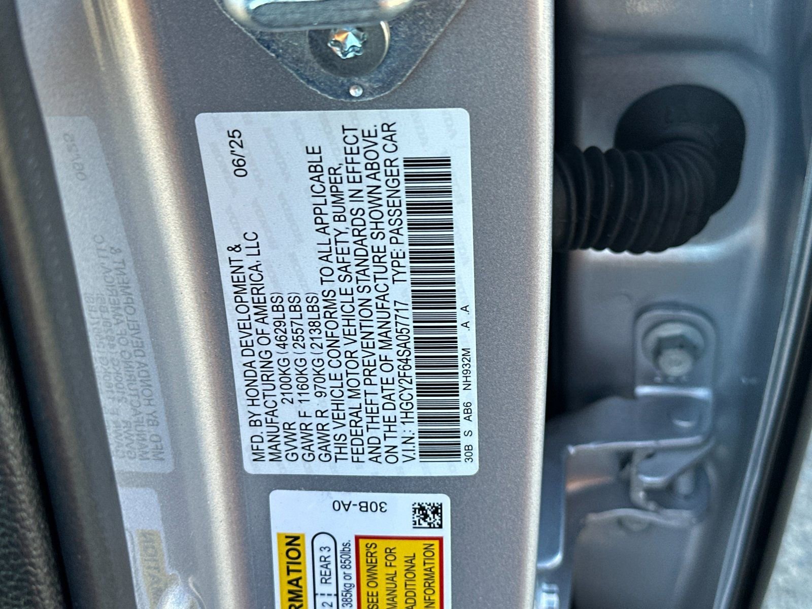 Used 2025 Honda Accord EX-L image 35