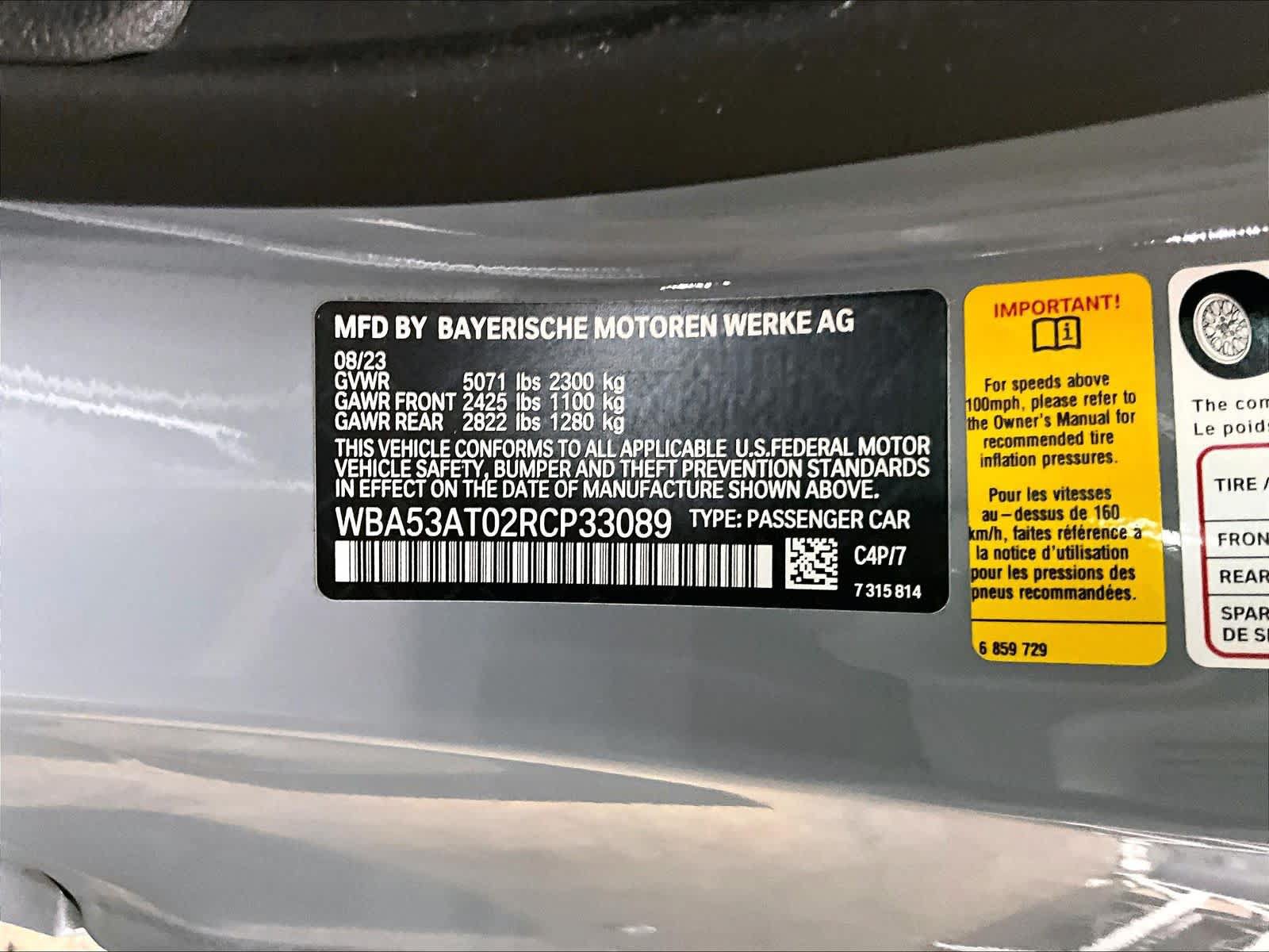 Used 2024 BMW M440i Convertible w/ Premium Package RWD image 34