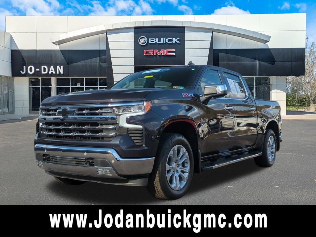 Certified 2023 Chevrolet Silverado 1500 LTZ w/ Technology Package AWD/4WD image 1