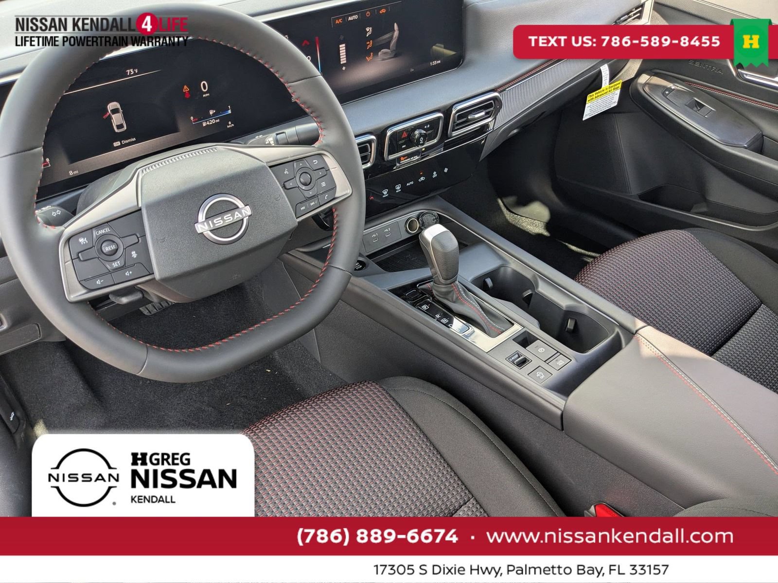 New 2026 Nissan Sentra SR w/ Floor Mat Package FWD image 10