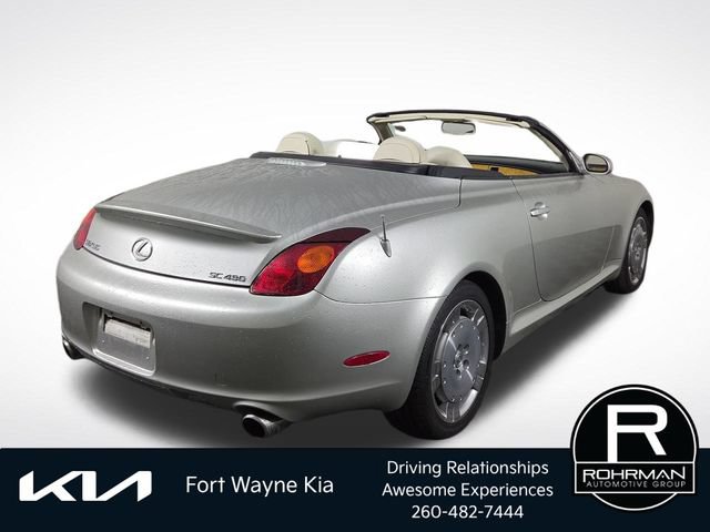Used 2003 Lexus SC 430 Convertible RWD image 6