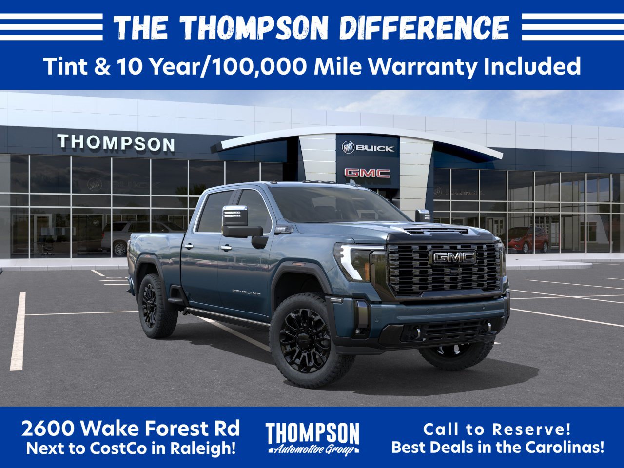 New 2026 GMC Sierra 2500 Denali Ultimate w/ LPO, Black Badging Package