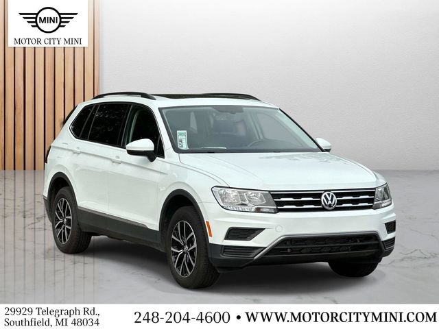 Used 2021 Volkswagen Tiguan SE w/ Panoramic Sunroof Package
