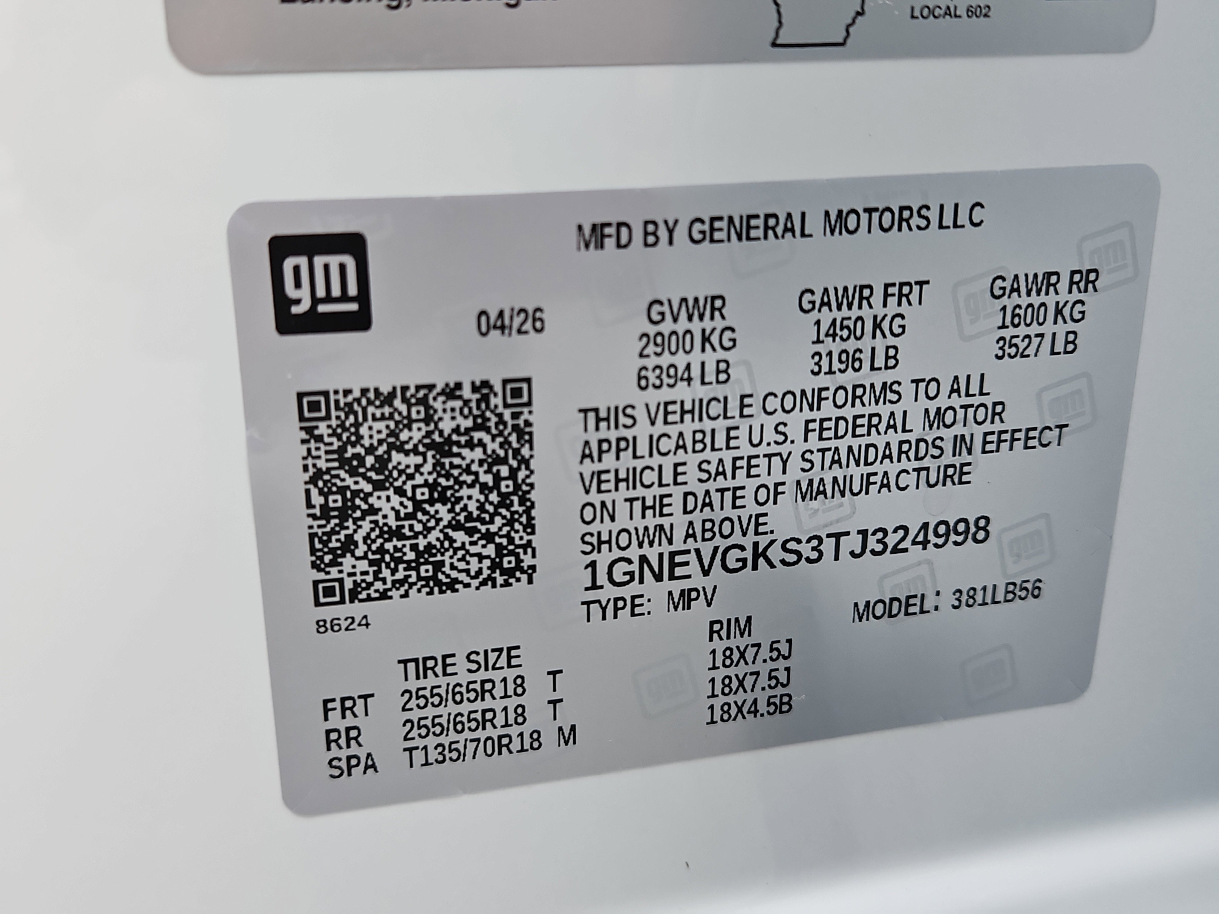 New 2026 Chevrolet Traverse LT AWD/4WD image 21