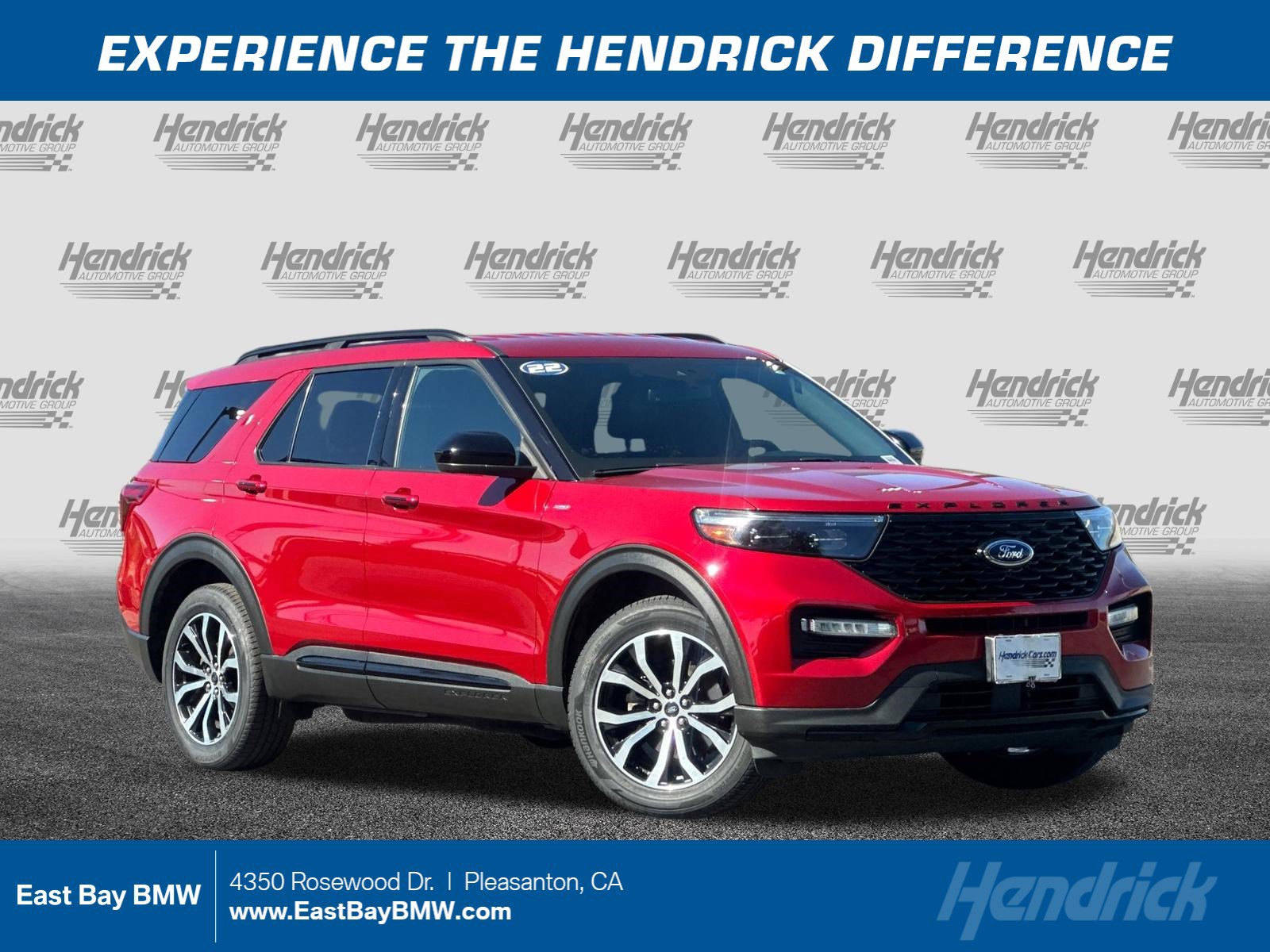 Used 2022 Ford Explorer ST-Line w/ Class IV Trailer Tow Package AWD/4WD image 1