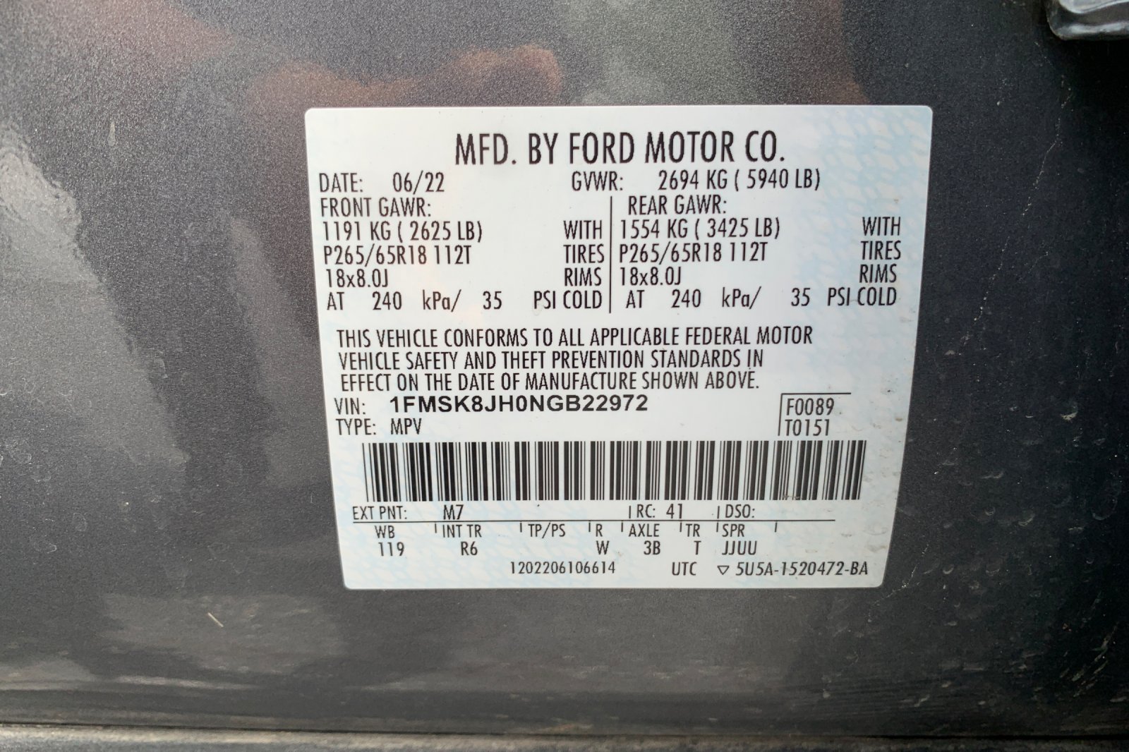 Used 2022 Ford Explorer Timberline AWD/4WD image 36
