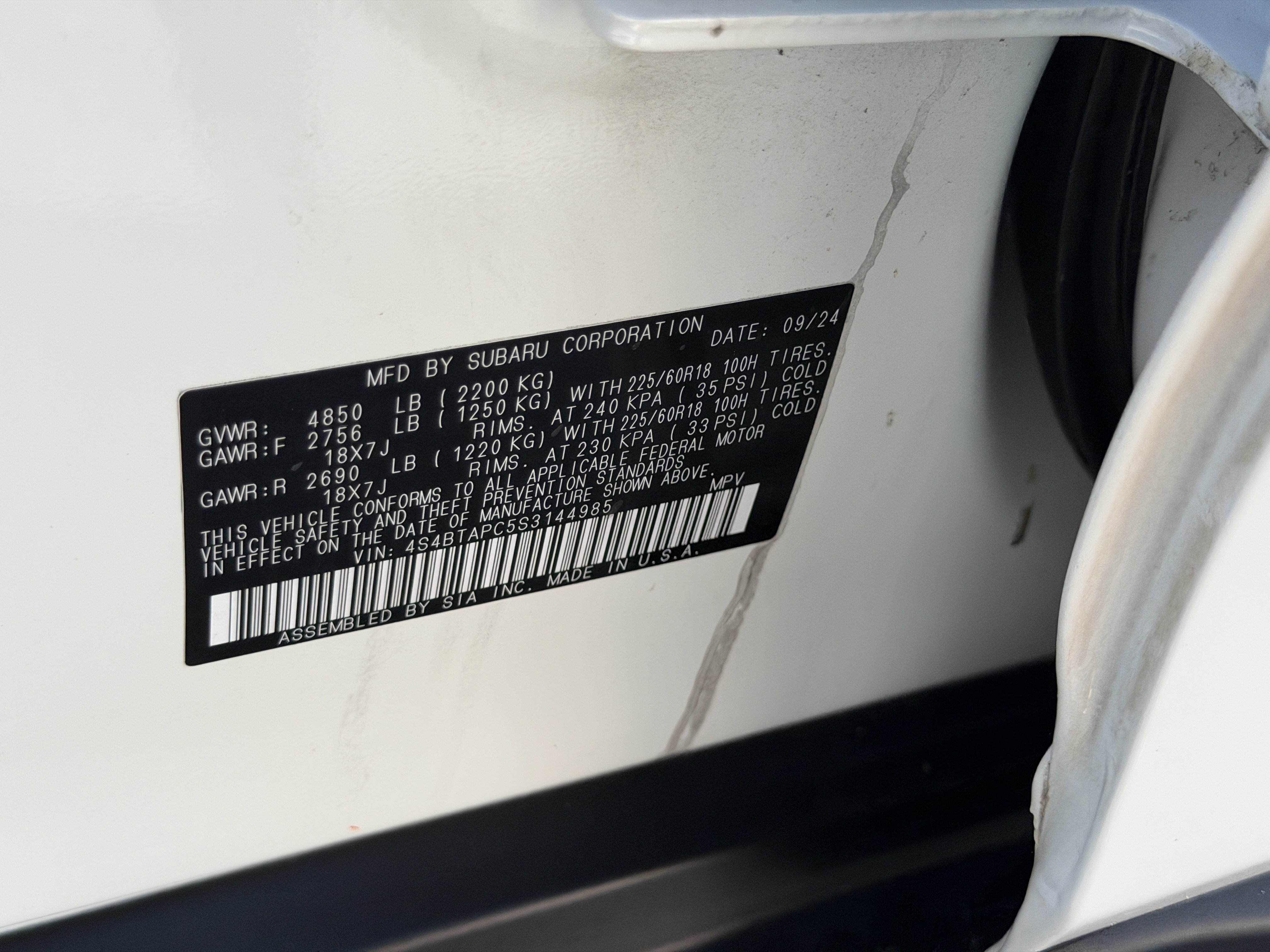 Used 2025 Subaru Outback Touring AWD/4WD image 31
