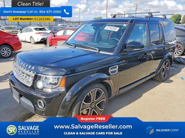 Used 2016 Land Rover LR4 HSE LUX AWD/4WD image 1