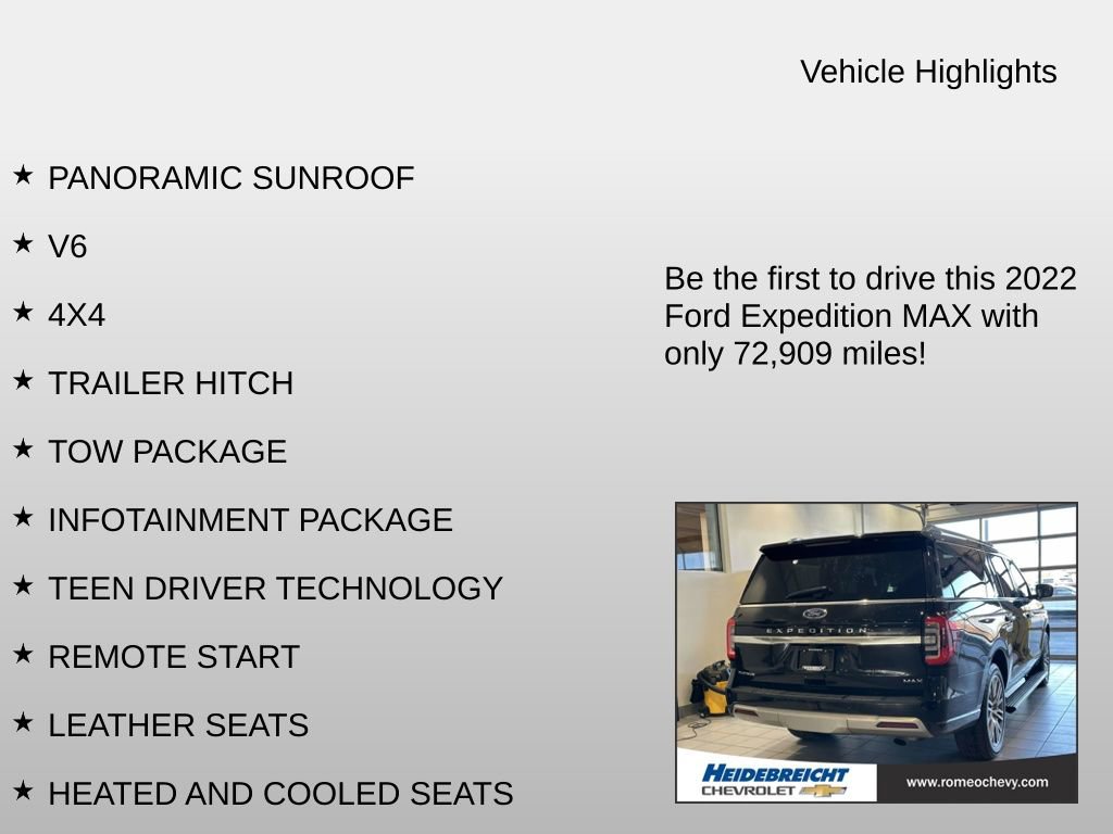 Used 2022 Ford Expedition Max Platinum image 6
