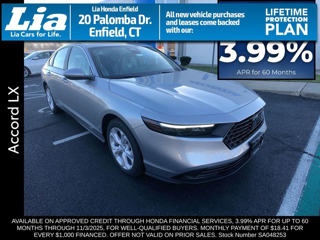 New 2025 Honda Accord LX