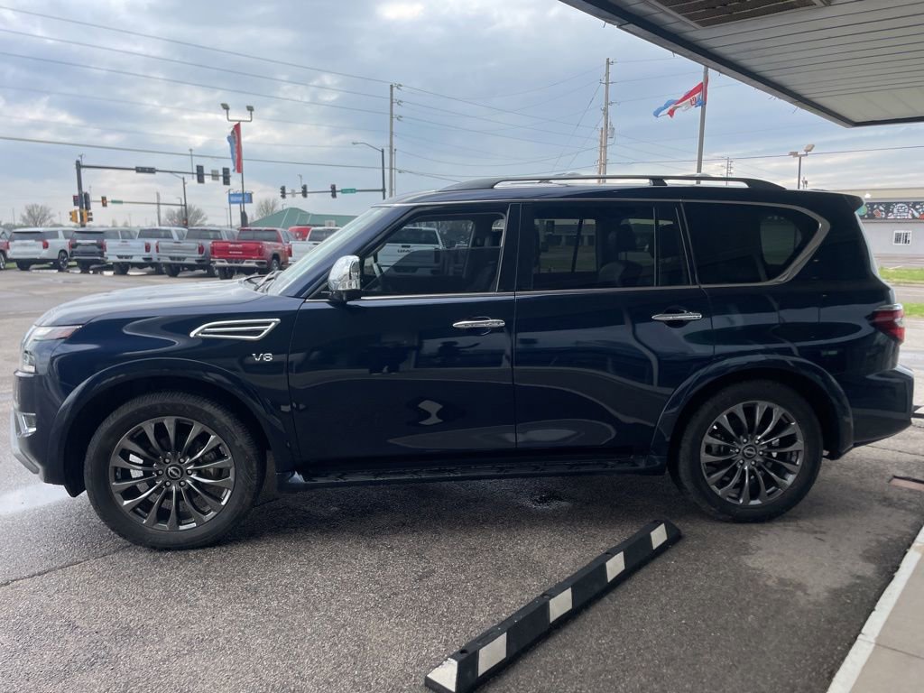 Used 2021 Nissan Armada Platinum w/ Captain's Chairs Package image 6