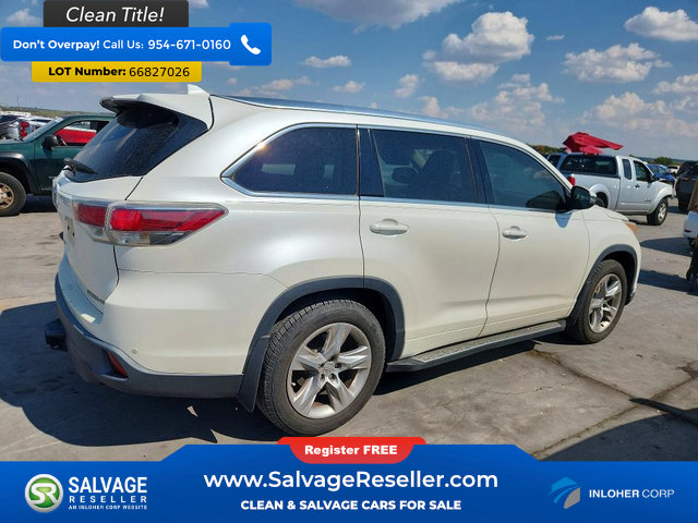 Used 2014 Toyota Highlander Limited AWD/4WD image 4
