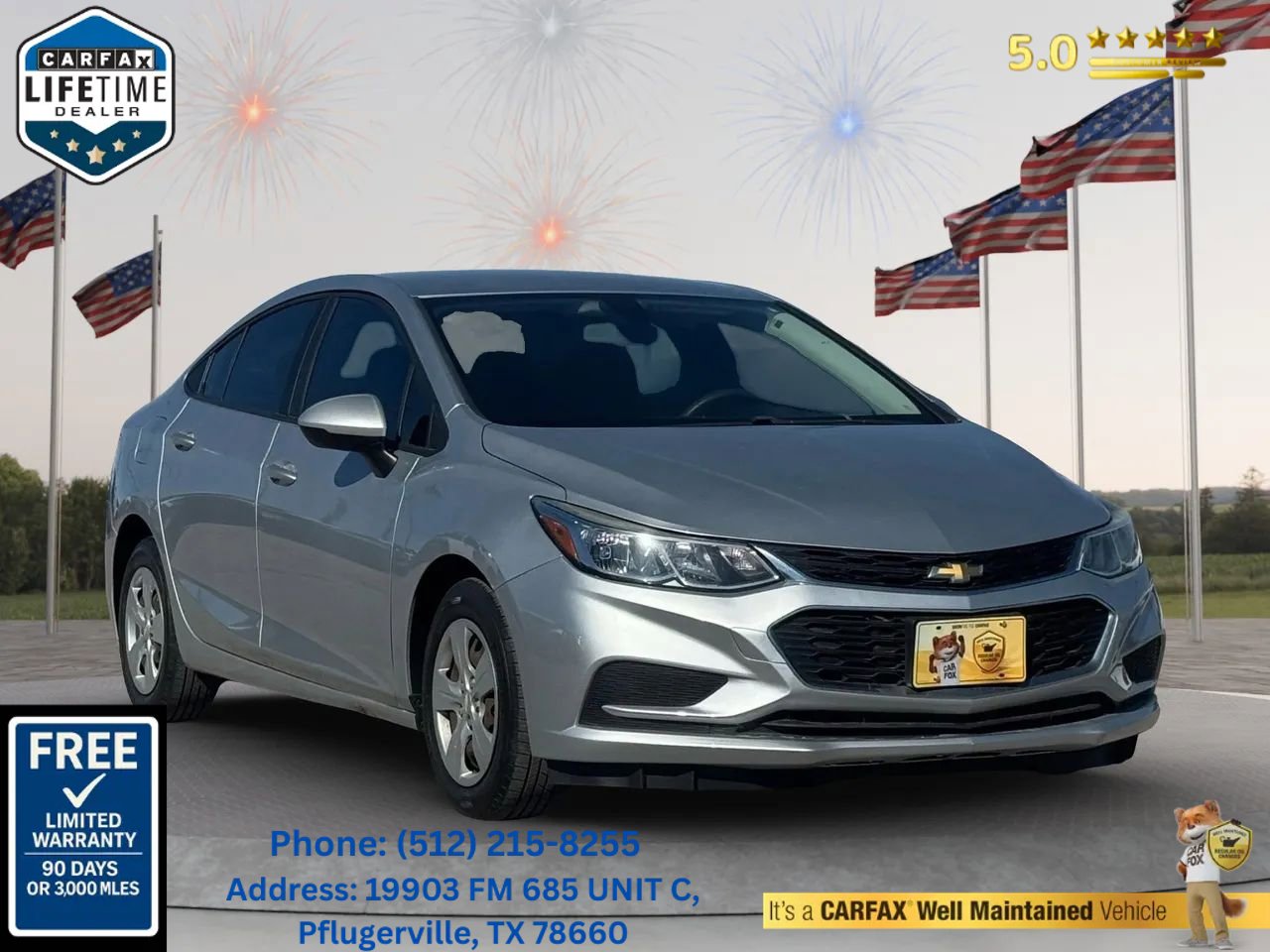 Used 2018 Chevrolet Cruze LS