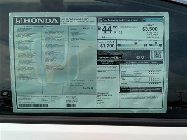 New 2025 Honda Accord Touring image 18