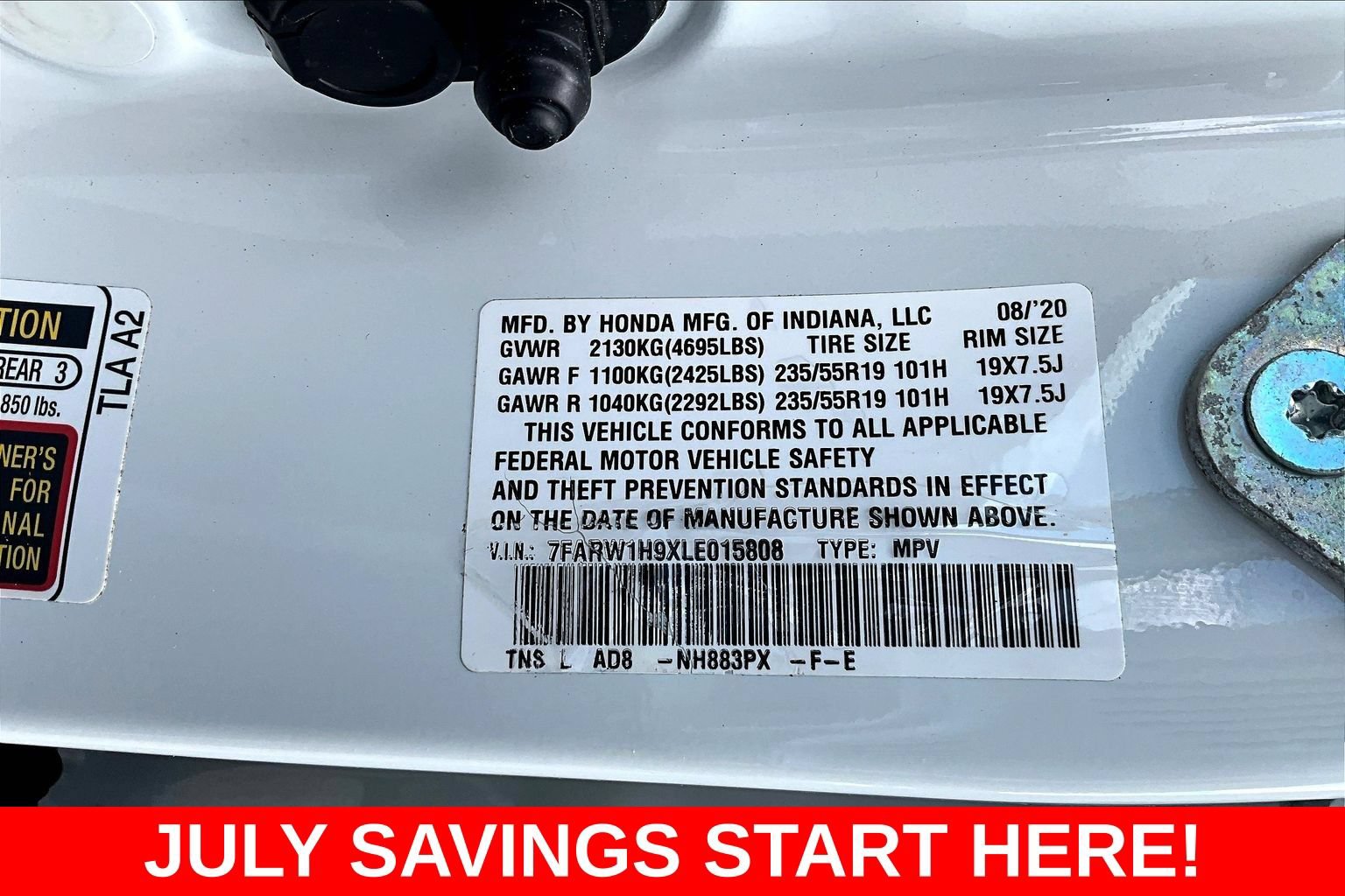 Used 2020 Honda CR-V Touring image 24
