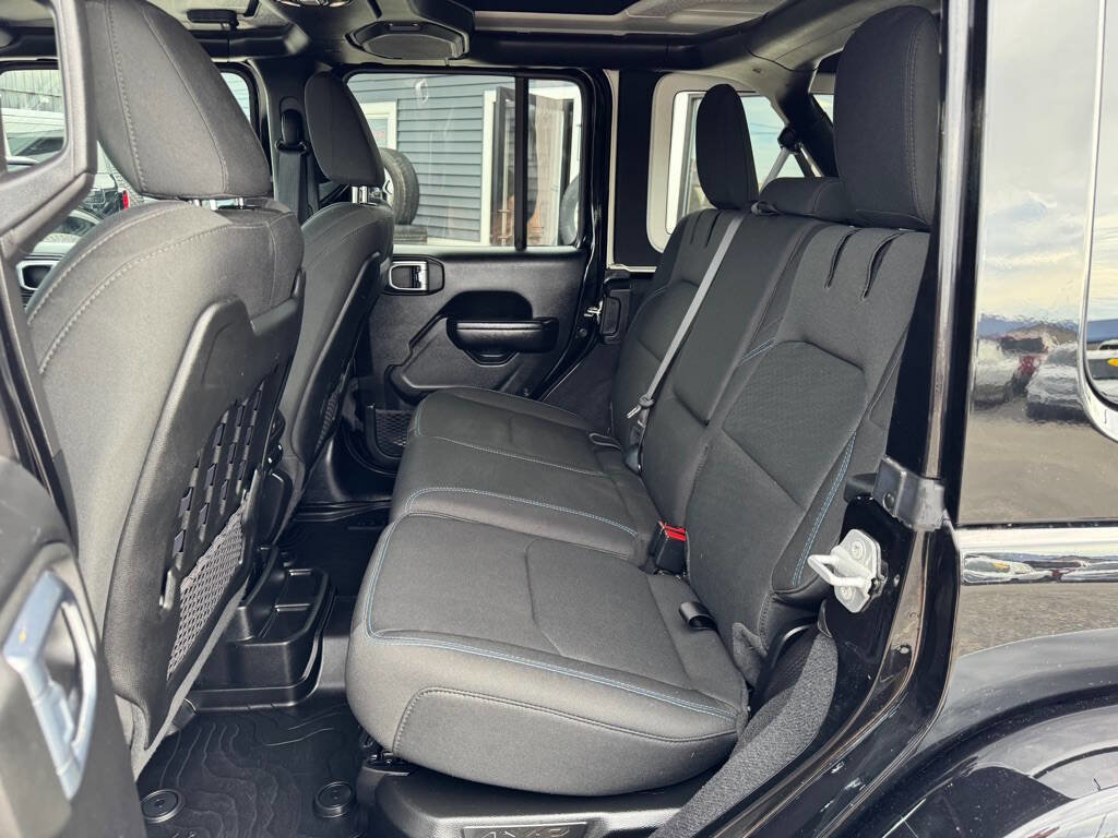 Used 2021 Jeep Wrangler Unlimited Rubicon 4xe w/ Steel Bumper Group image 41