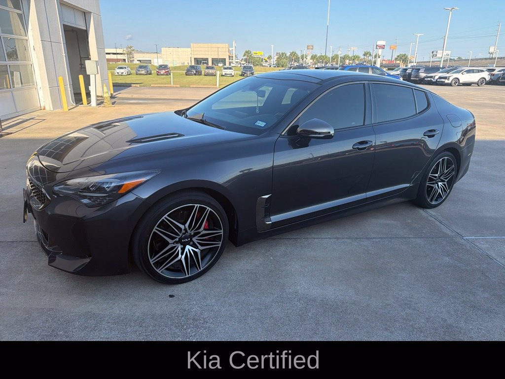 Certified 2022 Kia Stinger GT1 w/ Red Interior Color Package RWD image 1