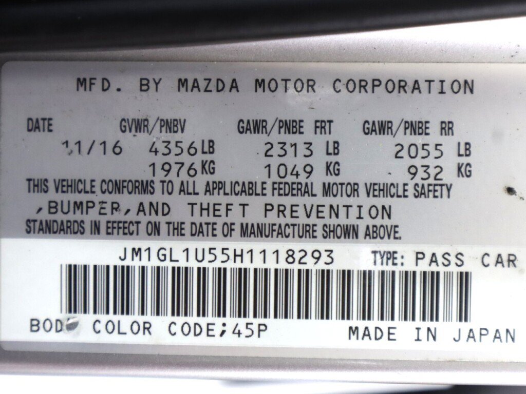 Used 2017 MAZDA MAZDA6 Sport FWD image 39