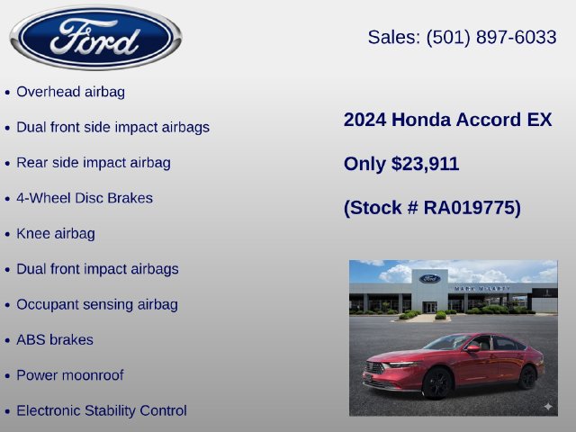 Used 2024 Honda Accord EX image 18