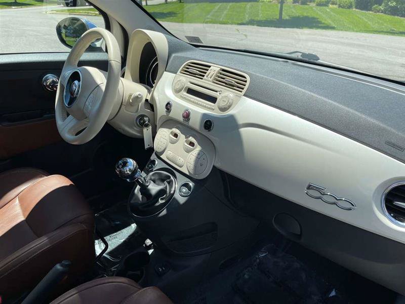 Used 2015 FIAT 500 Lounge w/ Luxury Leather Package FWD image 64