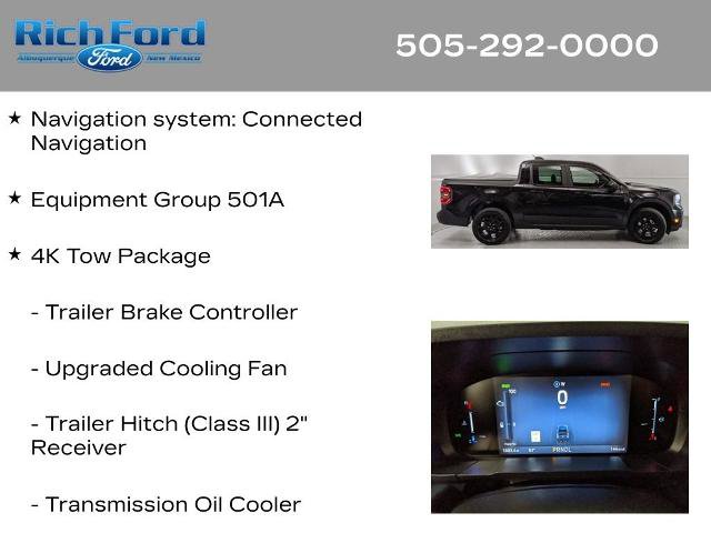 Certified 2025 Ford Maverick Lariat w/ Black Appearance Package AWD/4WD image 11