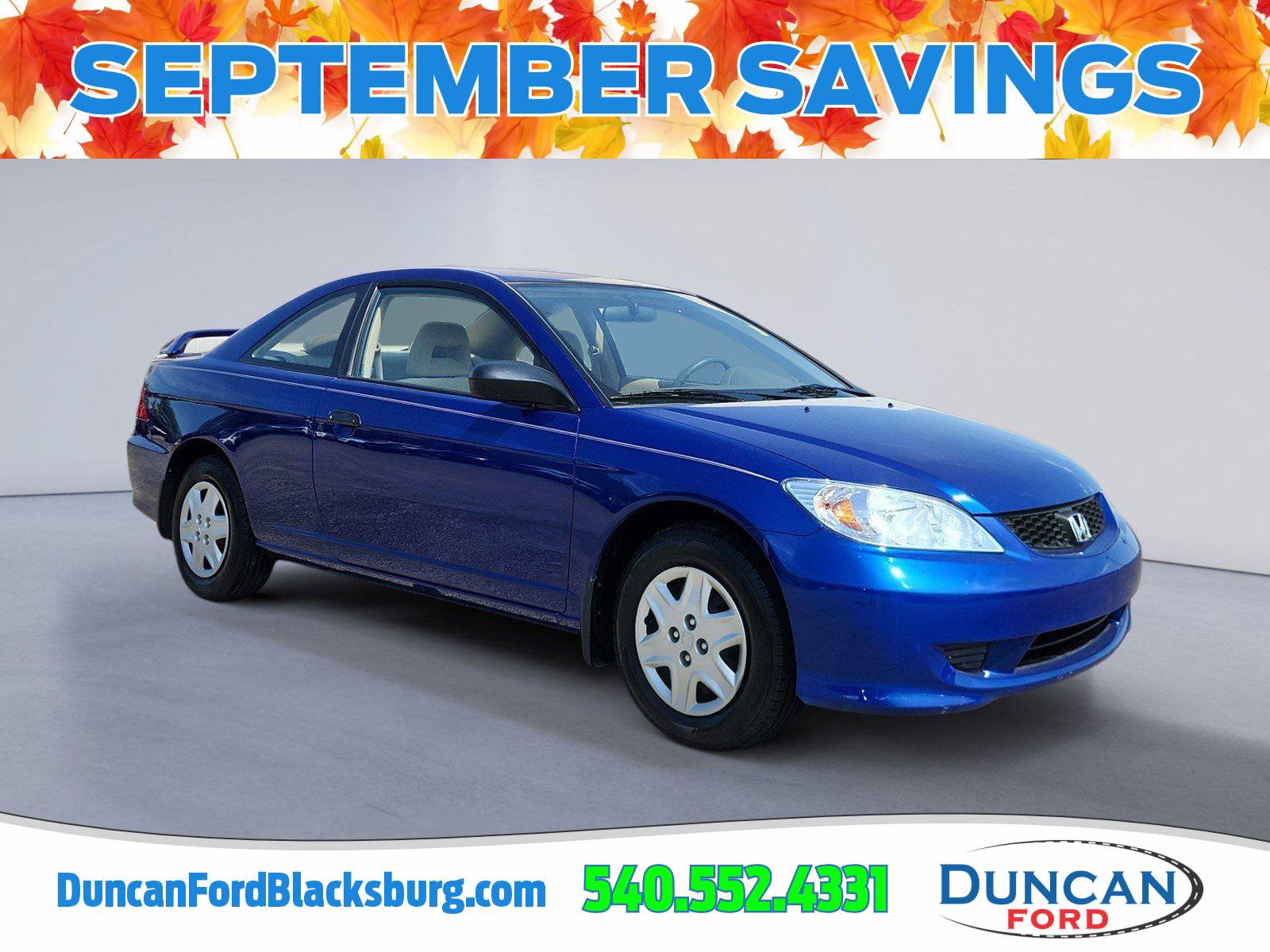 Used 2004 Honda Civic VP image 1