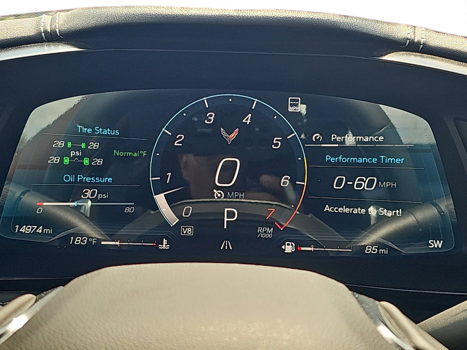 Used 2023 Chevrolet Corvette Stingray Preferred Conv w/ Battery Protection Package RWD image 15