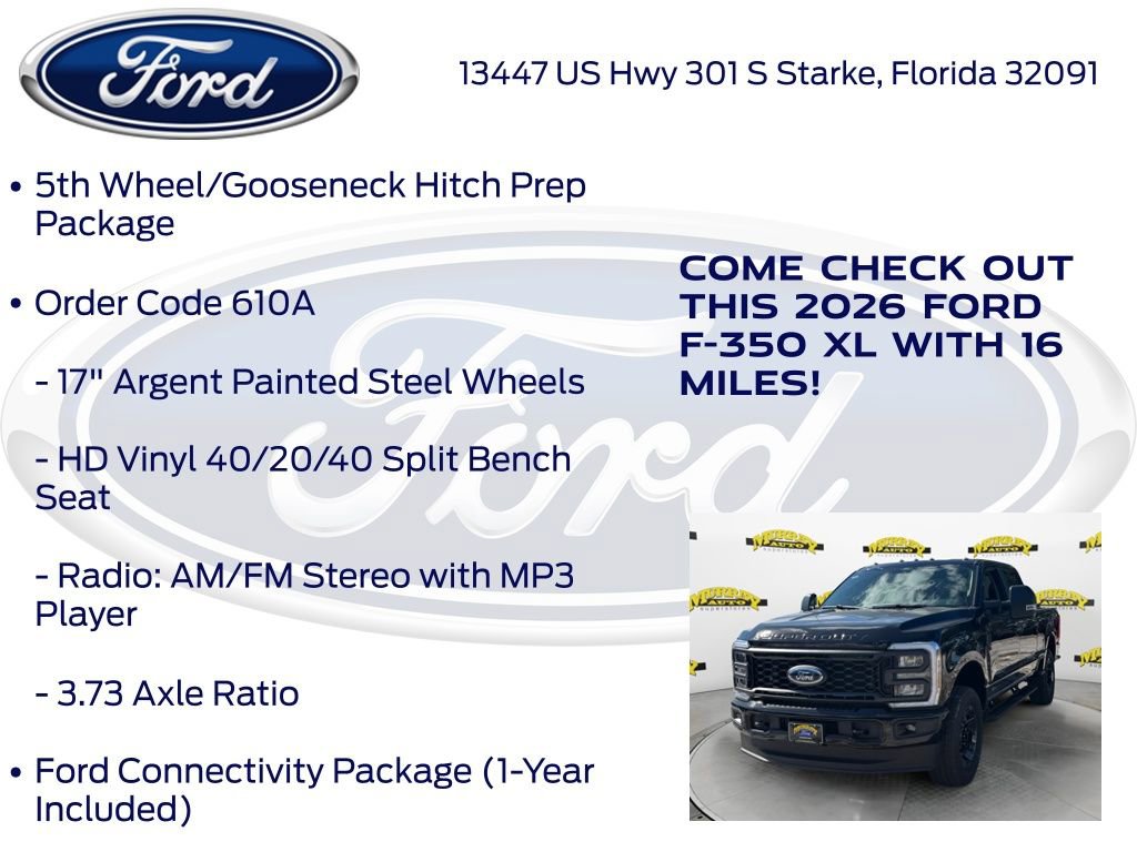 New 2026 Ford F350 XL w/ STX Appearance Package image 20