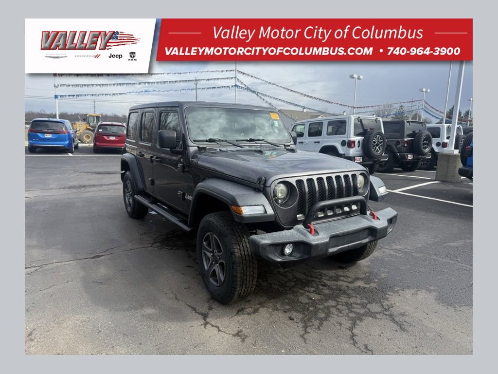 Used 2019 Jeep Wrangler Unlimited Sport S