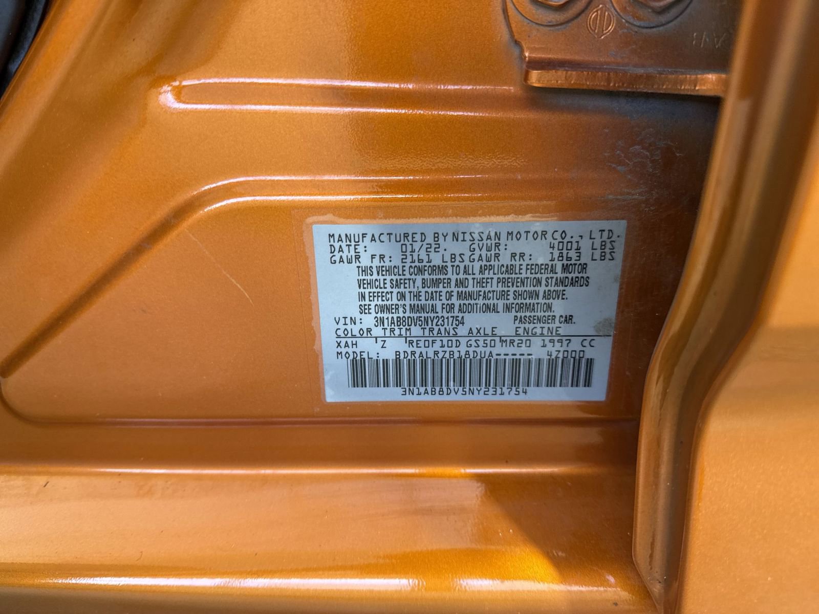 Certified 2022 Nissan Sentra SR image 36