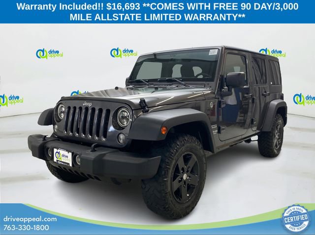 Used 2017 Jeep Wrangler Unlimited Sport w/ Quick Order Package 24S