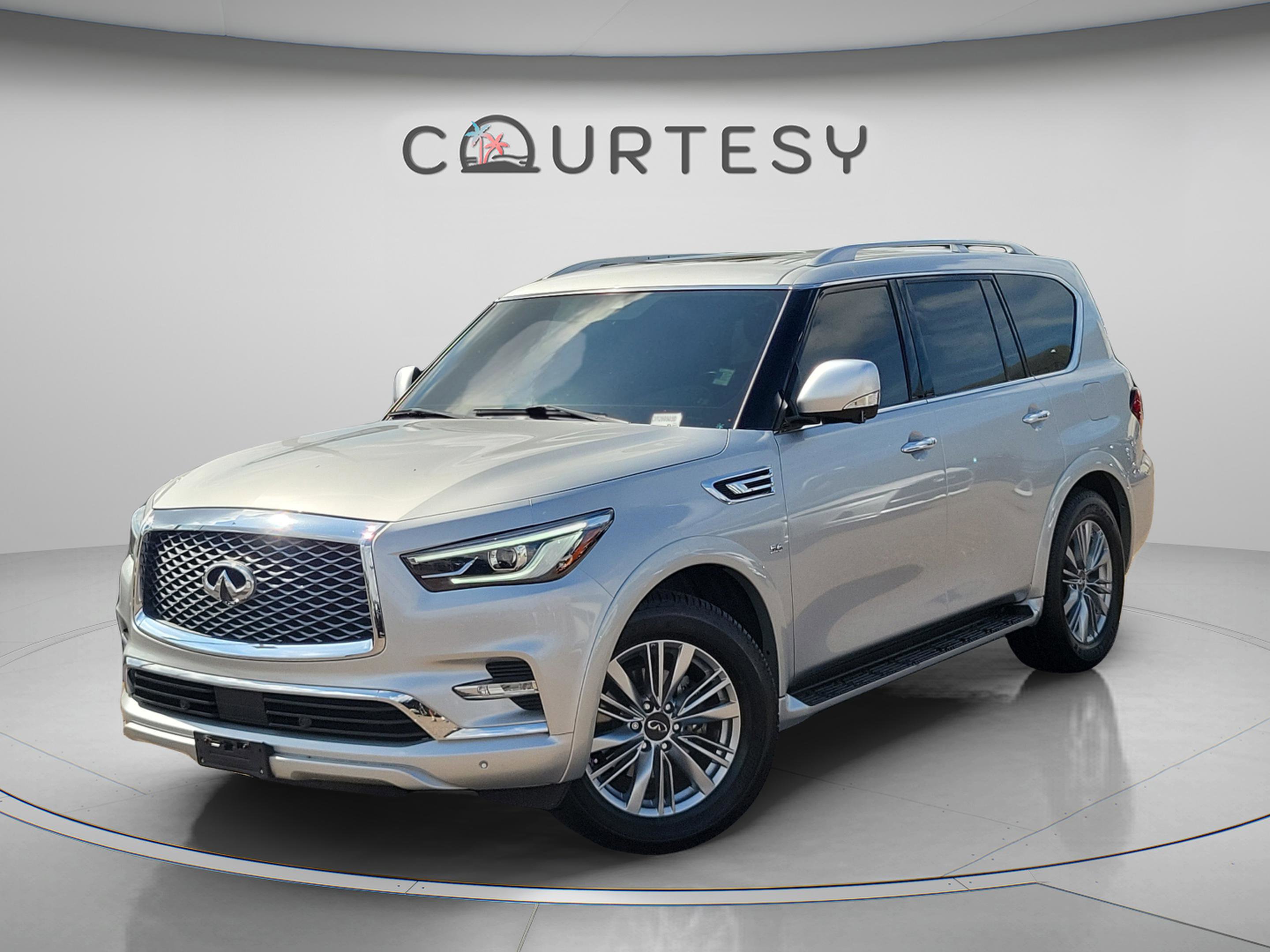 Certified 2019 INFINITI QX80 Luxe w/ Cargo Package AWD/4WD image 1