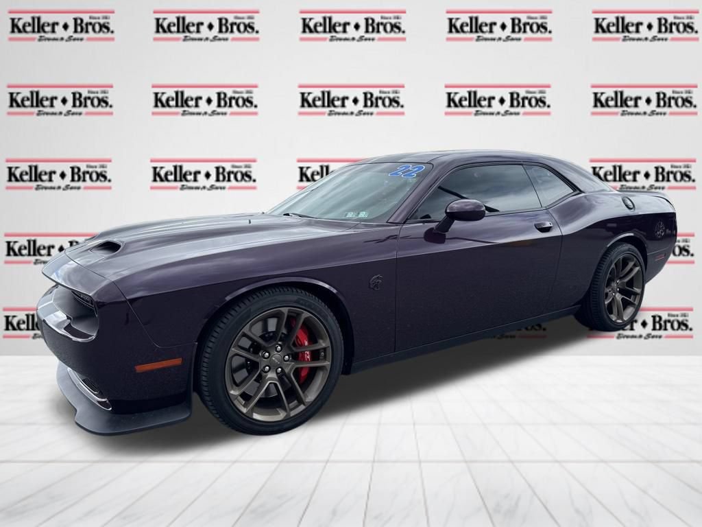Used 2022 Dodge Challenger SRT Hellcat w/ SRT Black Package RWD image 3