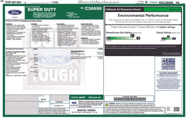 Certified 2024 Ford F250 King Ranch w/ Chrome Package AWD/4WD image 16