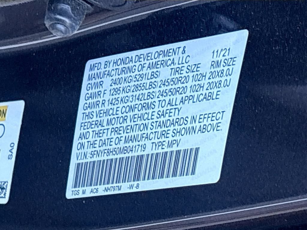 Used 2021 Honda Passport EX-L image 31
