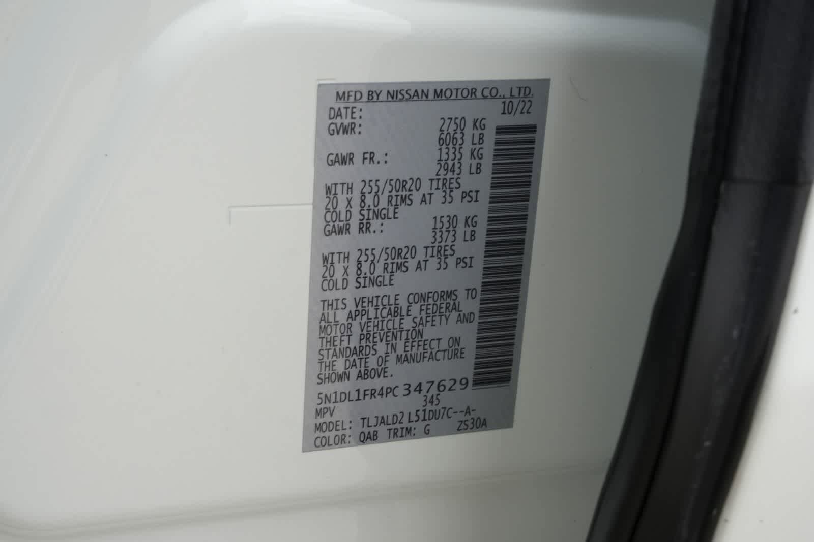 Certified 2023 INFINITI QX60 Luxe w/ Cargo Package FWD image 26
