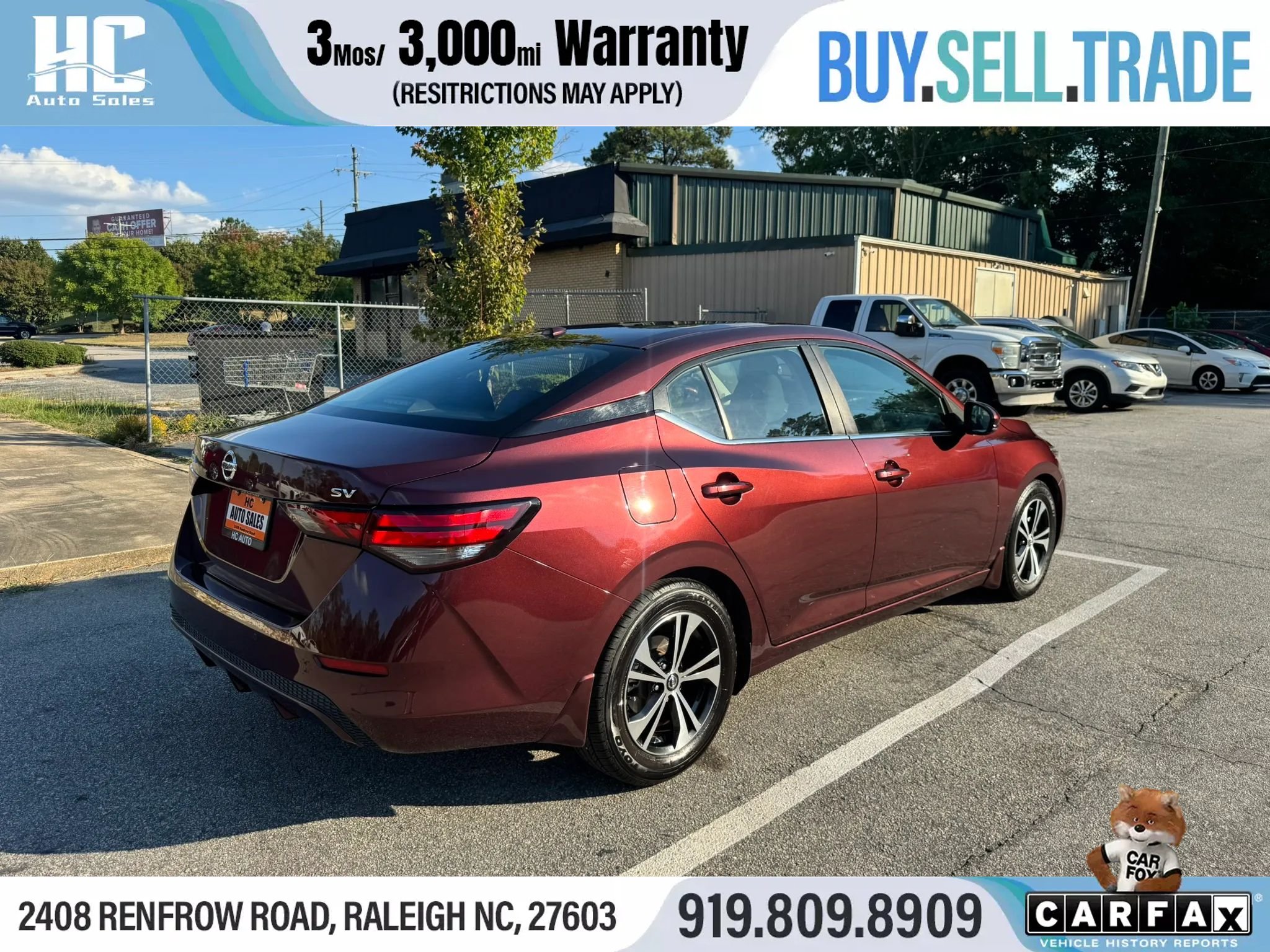 Used 2020 Nissan Sentra SV FWD image 5
