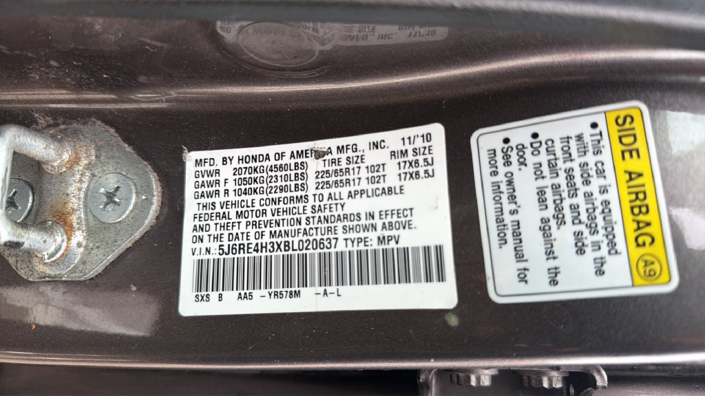 Used 2011 Honda CR-V LX image 7